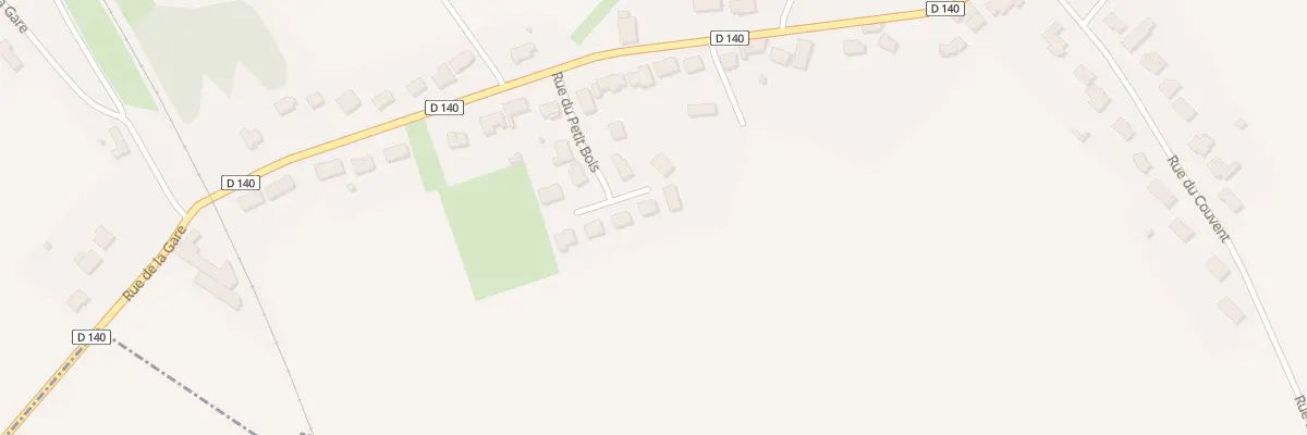 Plan du 9 Rue du Petit Bois à Abancourt