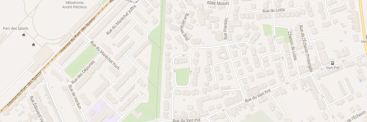 Plan du 44 Rue Jacques Prévert à Lys-lez-Lannoy