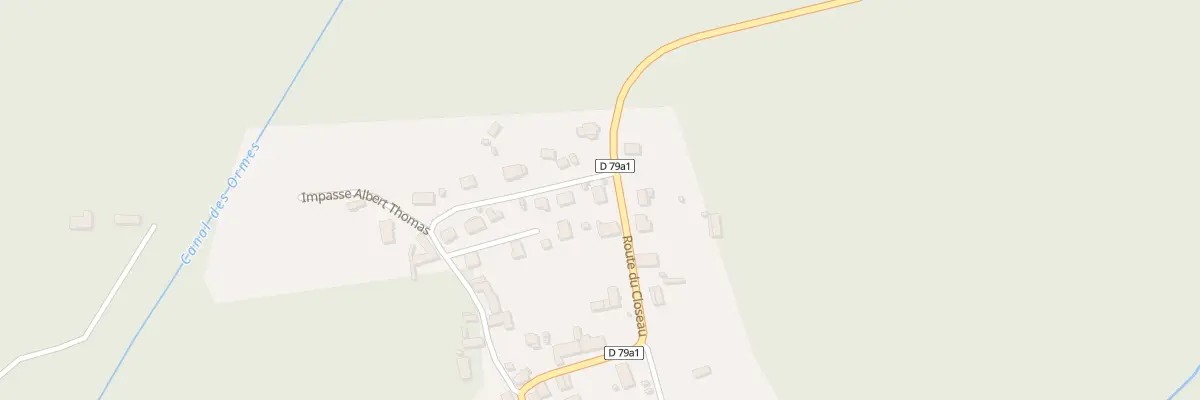 Plan du 5 Rte du Closeau à Saint-Sauveur-lès-Bray
