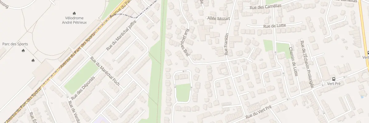 Plan du 3 Rue Jacques Brel à Lys-lez-Lannoy