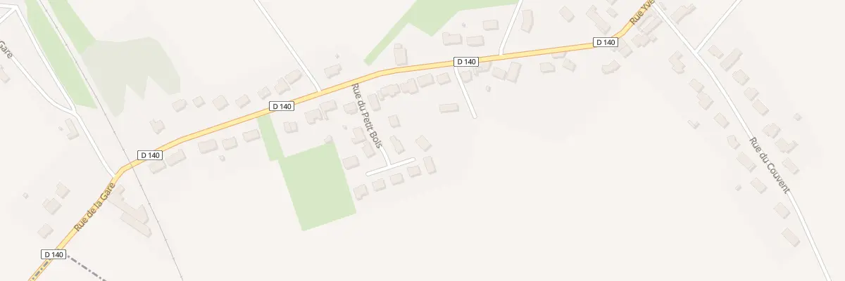 Plan du 5 Rue du Petit Bois à Abancourt