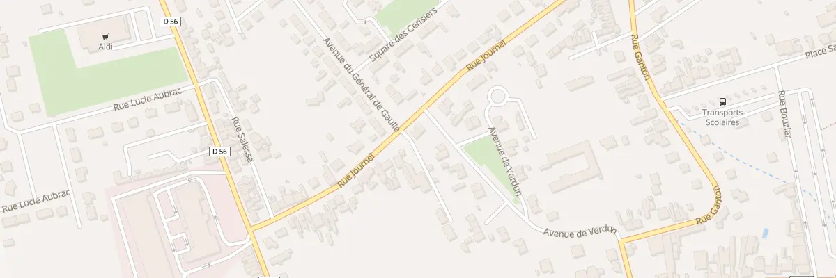 Plan du 65 Rue Journel à Chauny