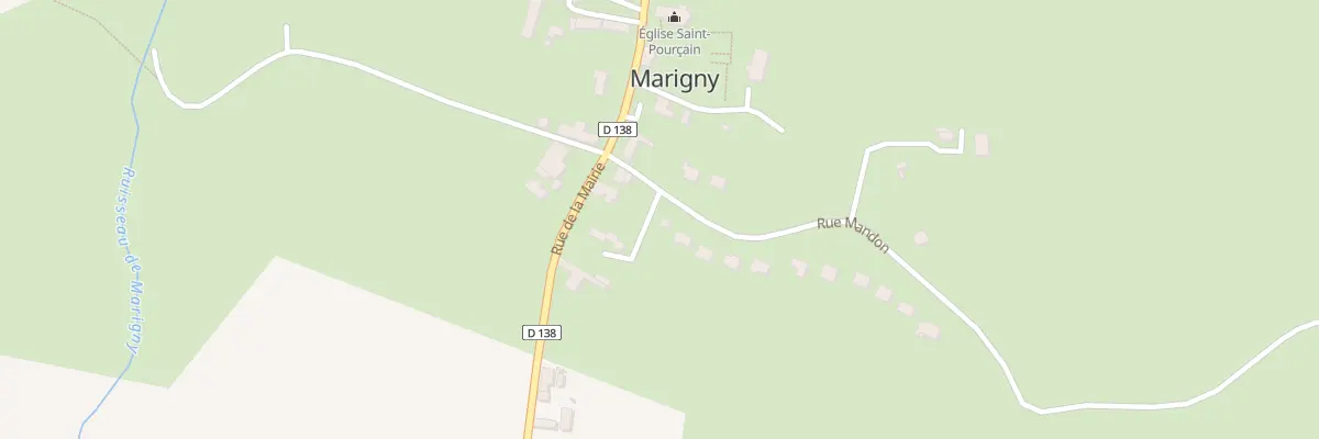 Plan du 5 Rue Mandon à Marigny