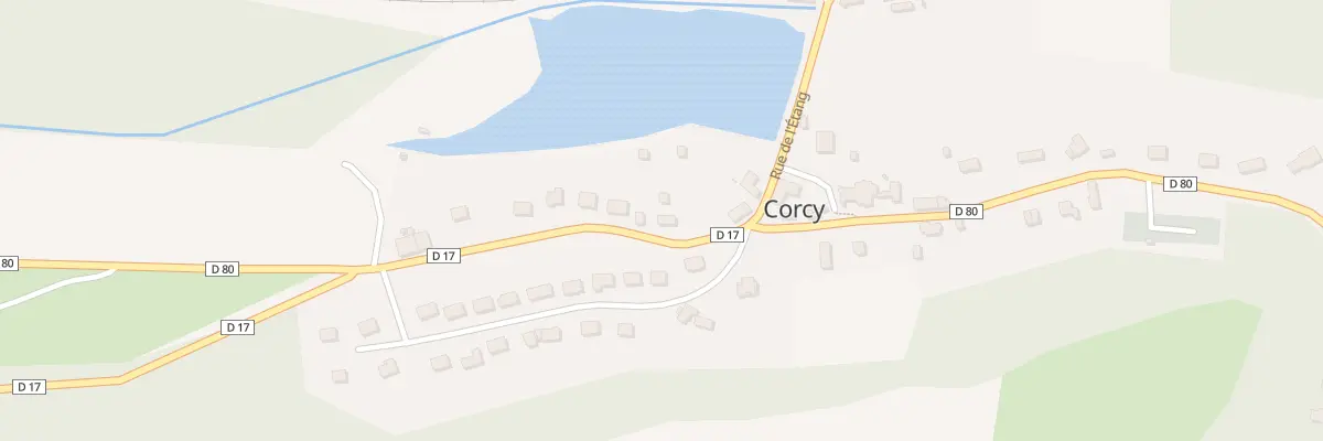 Plan du 2 Rue de la Ramee à Corcy