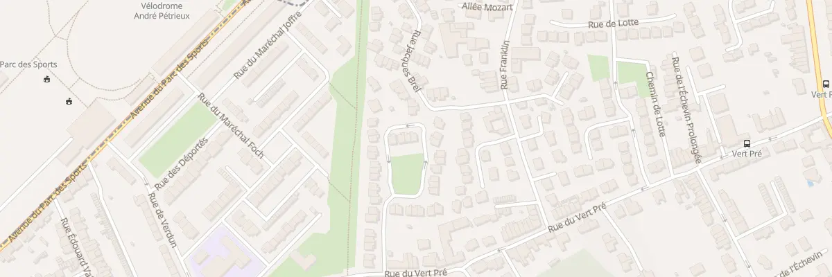 Plan du 42 Rue Jacques Prévert à Lys-lez-Lannoy