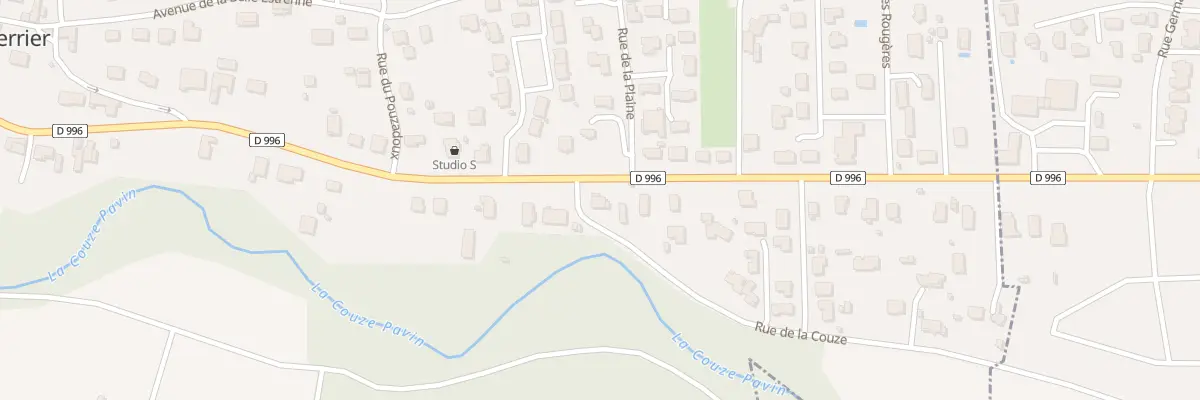 Plan du 27 Av d’Issoire à Perrier