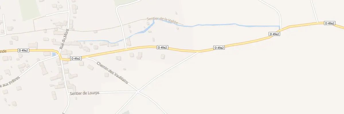 Plan du 23 Rte de Longueville à Savins
