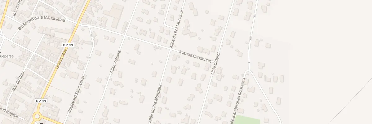 Plan du 20 Av Condorcet à Aigueperse