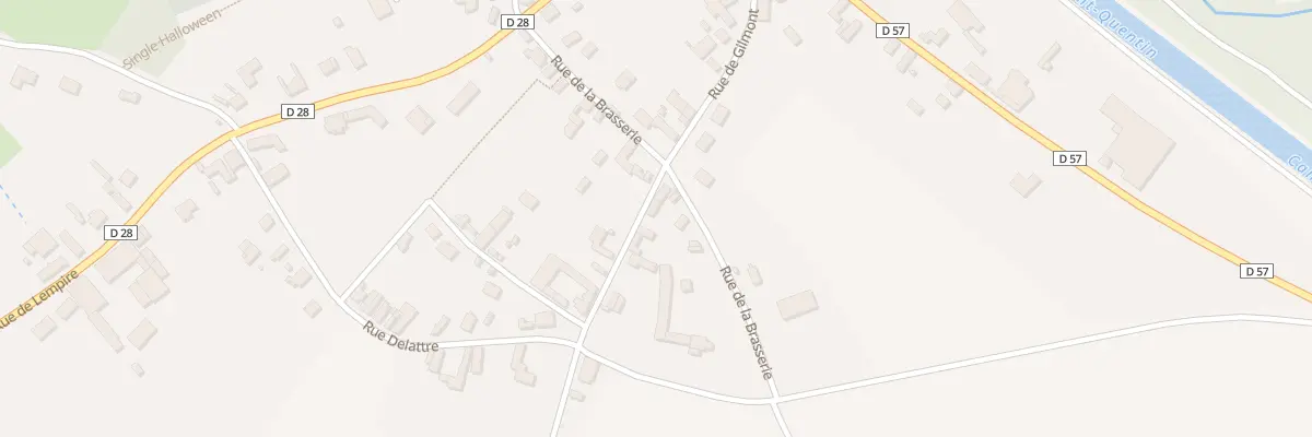 Plan du 3 Rue de Gilmont à Vendhuile
