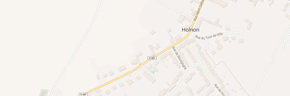 Plan du 21B Rue Henri Defrance à Holnon