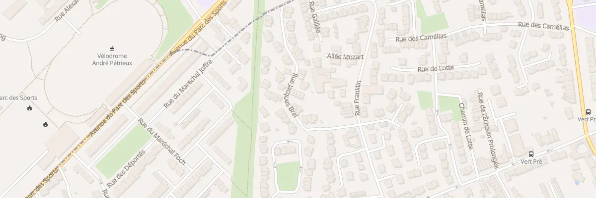 Plan du 14 Rue Jacques Brel à Lys-lez-Lannoy