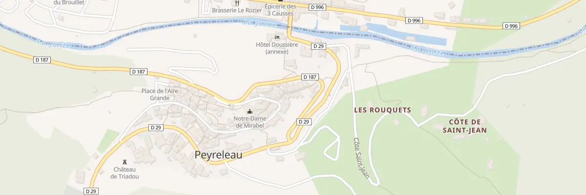 Plan du 5028 Le Roucadel à Peyreleau