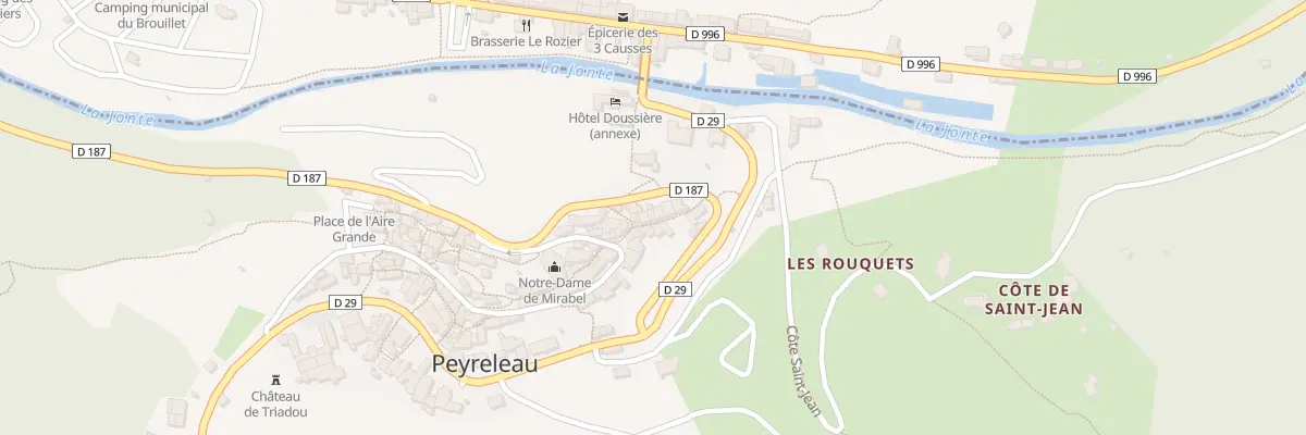 Plan du 5034 Le Roucadel à Peyreleau