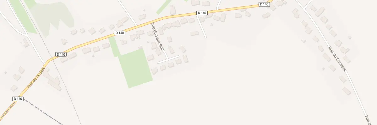 Plan du 7 Rue du Petit Bois à Abancourt