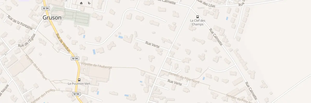 Plan du 11 Rue Verte à Gruson
