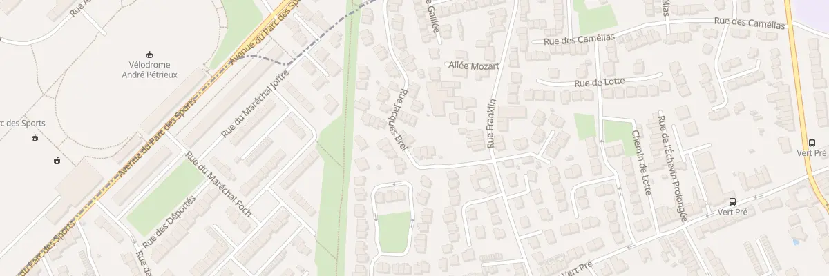 Plan du 8 Rue Jacques Brel à Lys-lez-Lannoy