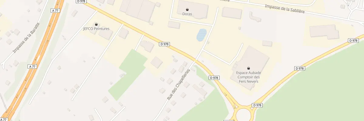 Plan du 2 Rue des Chapelleries à Saint-Éloi