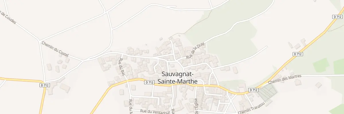 Plan du 1 Rue de la Pialle à Sauvagnat-Sainte-Marthe