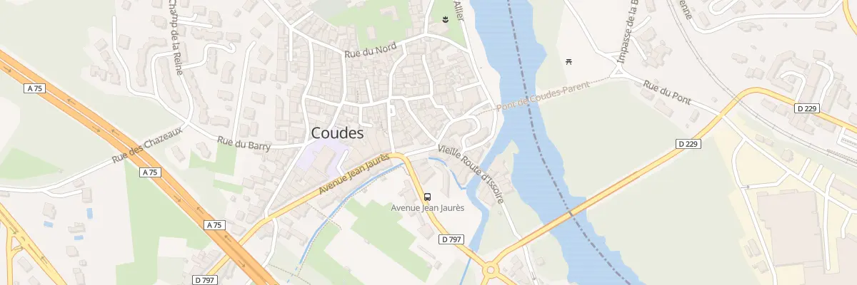 Plan du 9 Rue du Pont à Coudes