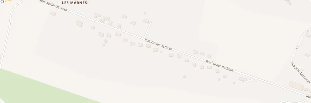 Plan du 36 Rue Xavier de Saxe à Chaumot