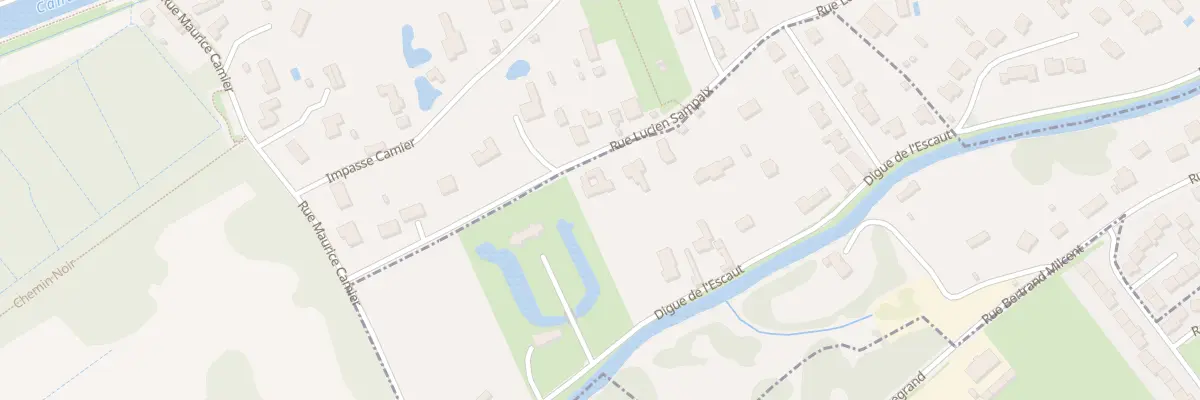 Plan du 207 Rue Lucien Sampaix à Cambrai