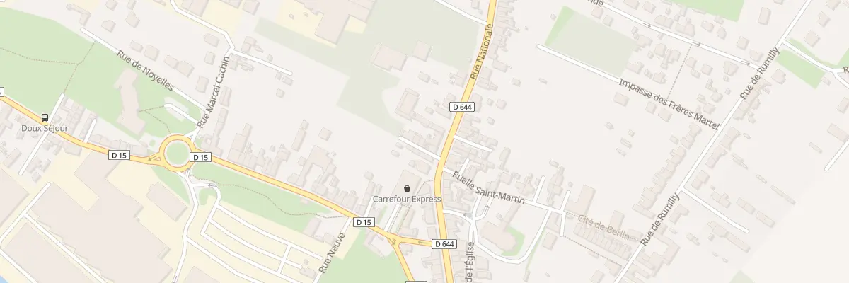 Plan du 49 Rue Nationale à Masnières