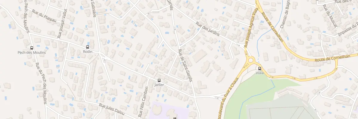 Plan du 10 Rue Léopold Vabre à Béziers