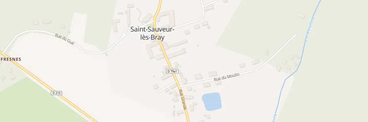 Plan du 22 Rue Grande à Saint-Sauveur-lès-Bray