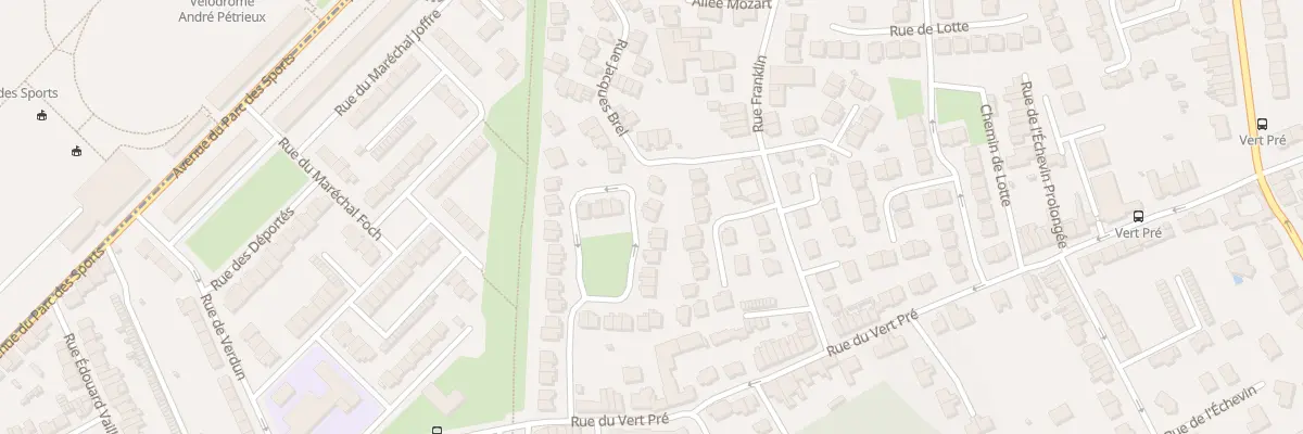 Plan du 36 Rue Jacques Prévert à Lys-lez-Lannoy