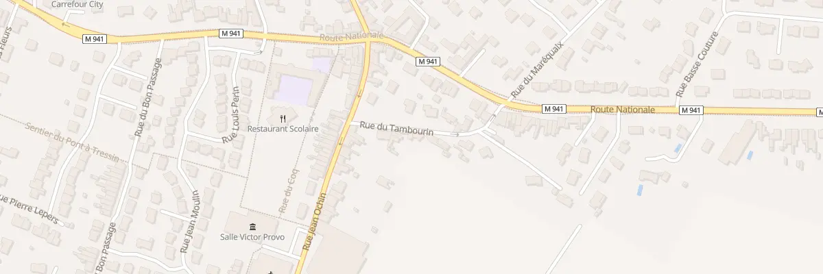 Plan du 15 Rue du Tambourin à Chéreng
