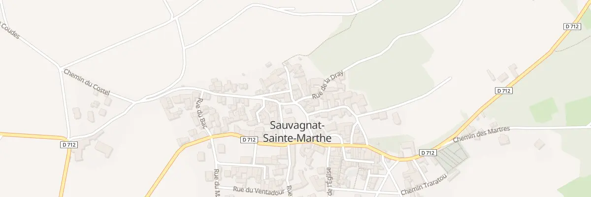 Plan du 14 Rue de la Conche à Sauvagnat-Sainte-Marthe