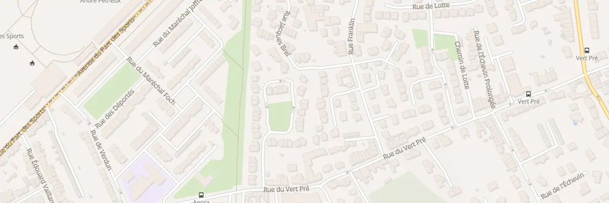 Plan du 34 Rue Jacques Prévert à Lys-lez-Lannoy