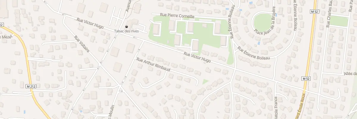 Plan du 17 Rue Arthur Rimbaud à Cournon-d’Auvergne