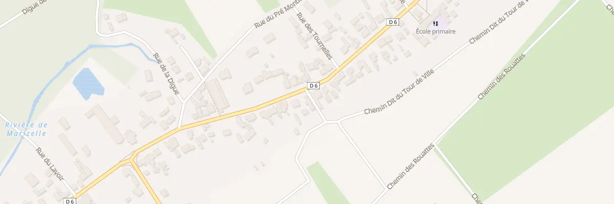 Plan du 96 Rue de la République à Bichancourt