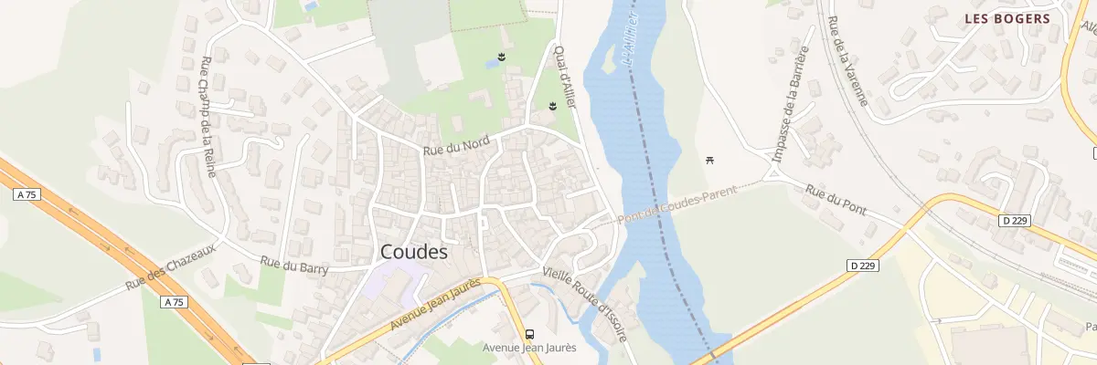 Plan du 4 Pas du Nord à Coudes