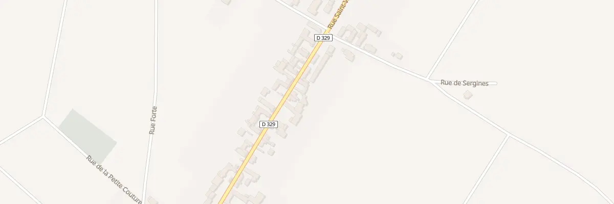 Plan du 62 Rue des Préaux à Serbonnes