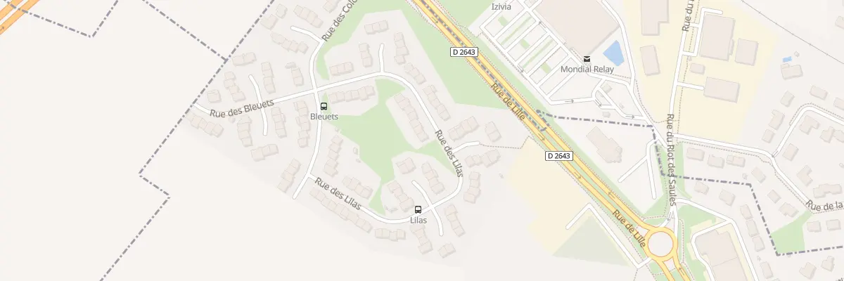 Plan du 26 Rue des Lilas à Neuville-Saint-Rémy