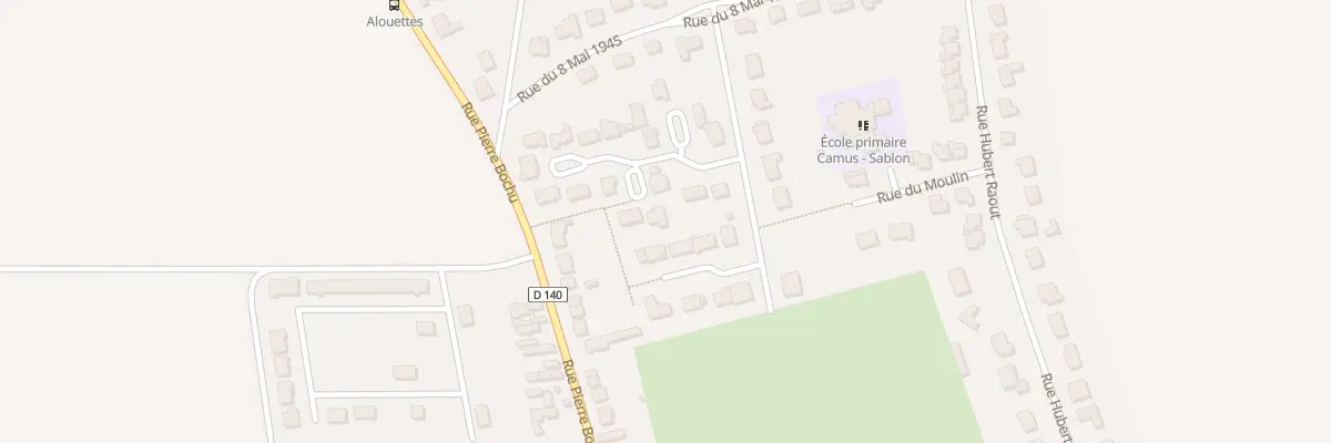Plan du 7 Rue des Mouettes à Féchain