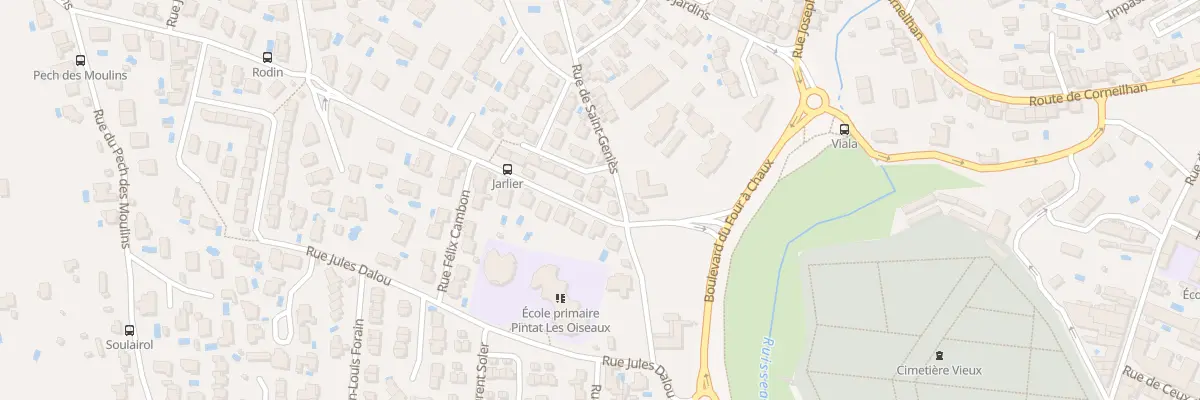 Plan du 12 Rue Chem de l’Eveque à Béziers