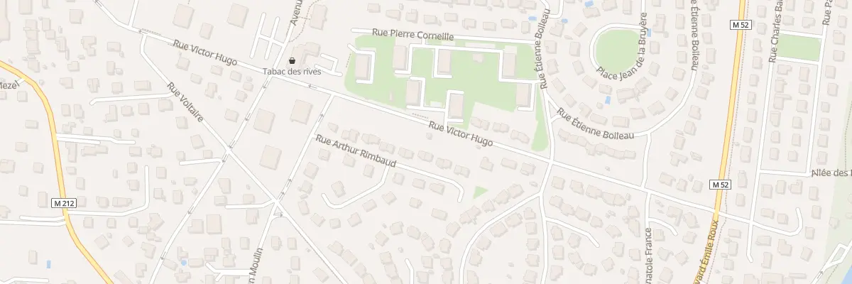 Plan du 19 Rue Arthur Rimbaud à Cournon-d’Auvergne
