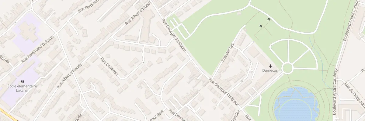 Plan du 43 Rue Georges Philippot à Wattrelos