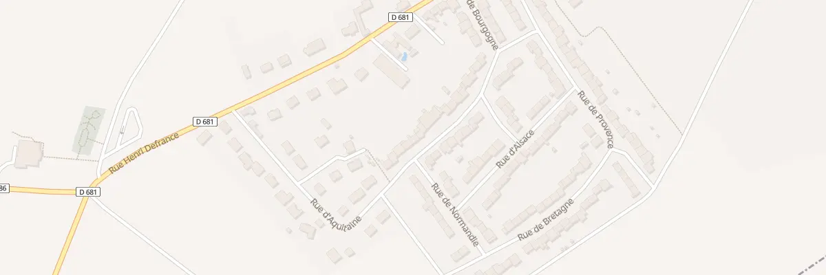 Plan du 31 Rue de Bourgogne à Holnon