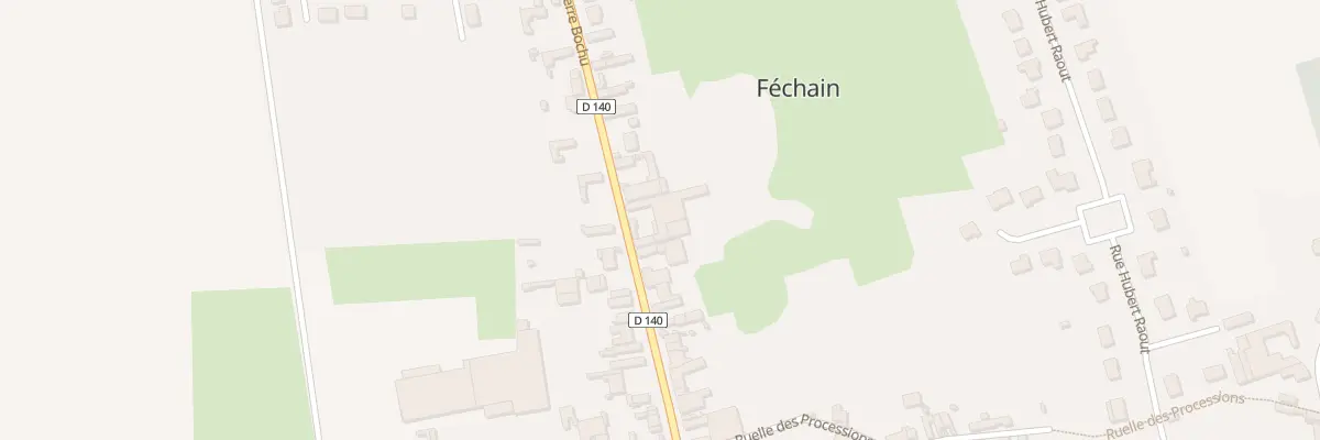 Plan du 30 Rue Pierre Bochu à Féchain