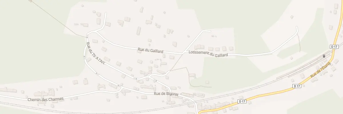 Plan du 18 Rue du Gaillard à Corcy