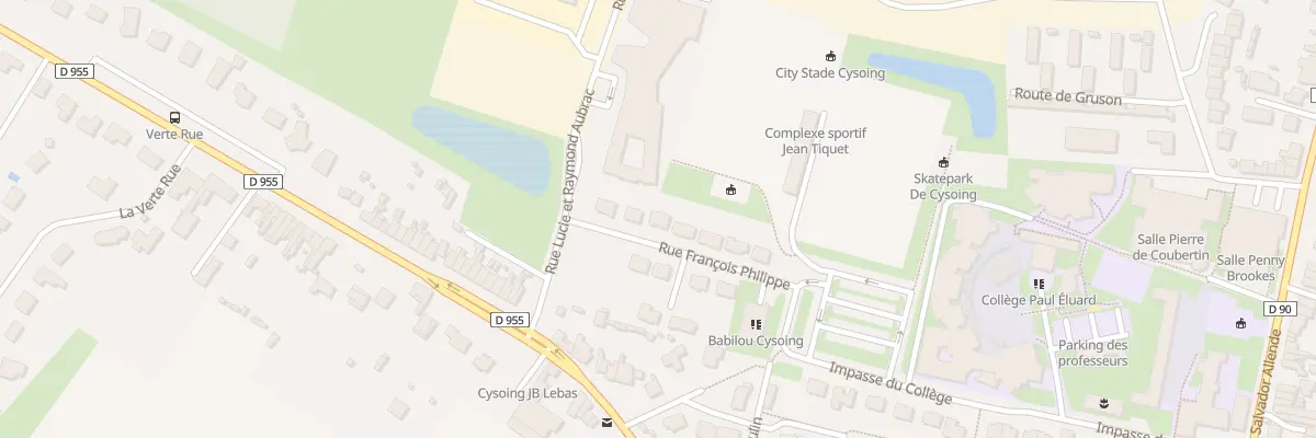 Plan du 106 Rue Francois Philippe à Cysoing
