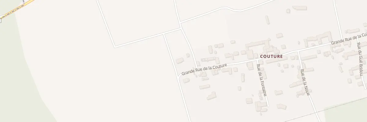 Plan du 76B Gr Grande Rue de Couture aux Ormes-sur-Voulzie