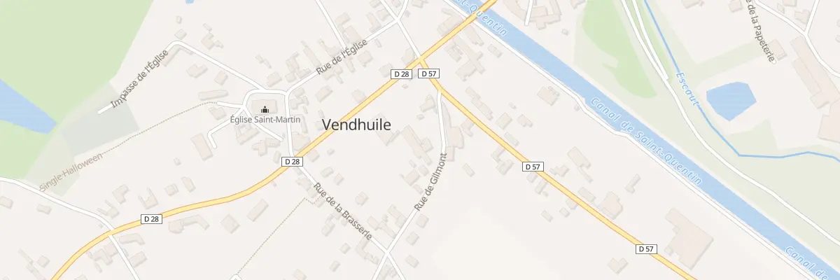 Plan du 4 Rue de Gilmont à Vendhuile