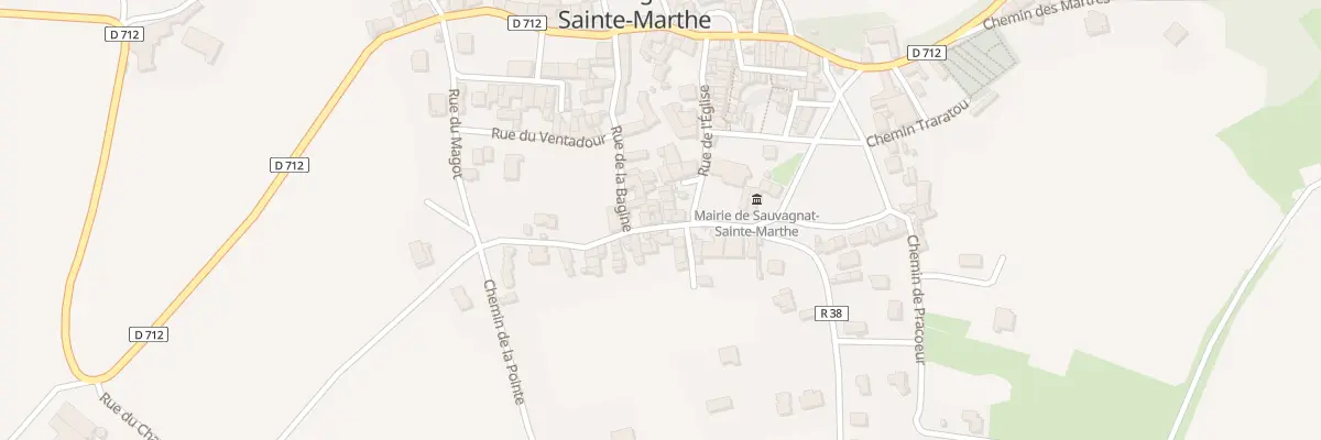 Plan du 4 Rue de la Borie à Sauvagnat-Sainte-Marthe