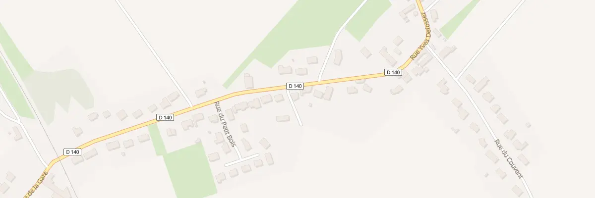Plan du 35B Rue Yves Défossez à Abancourt