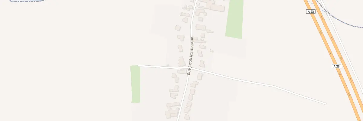 Plan du 883 Rue Jacob Martinache à Auchy-lez-Orchies